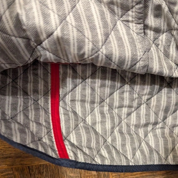 Isaia Men’s Vest L (EU 52) Quilted Puffer Blue, Lining, Extralight Aqua, Italy - Picture 9 of 12